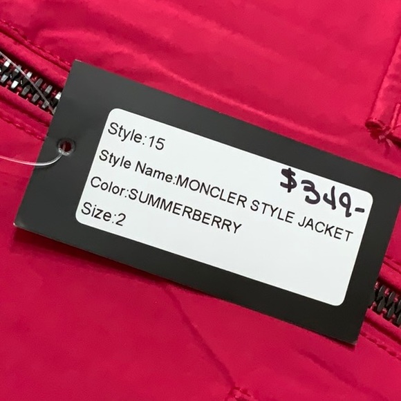 Alp-n-Rock MONCLER Style Jacket - Summerberry - Picture 3 of 16